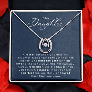 Gift For Daughter from Dad || Daughter Father Necklace || Christmas Gift
