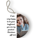 Your Are My Greatest Gift Christmas Ornament|| Girlfriend Gift